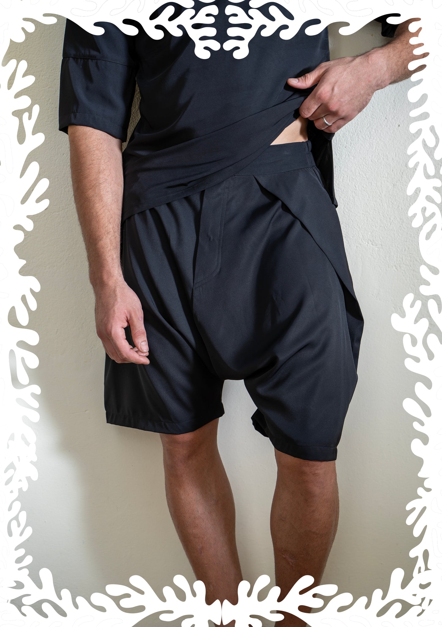 Crepe Jap Short
