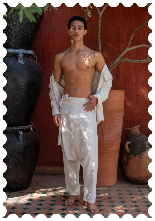 ZAGORA PANT | crepe