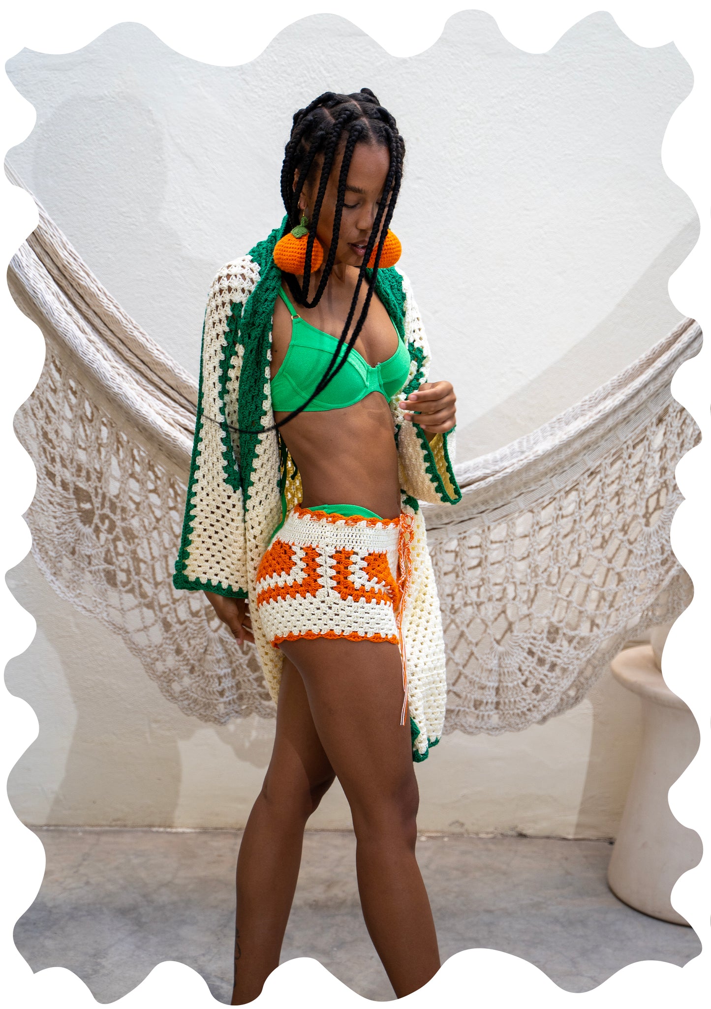 MINI CROCHET SHORT