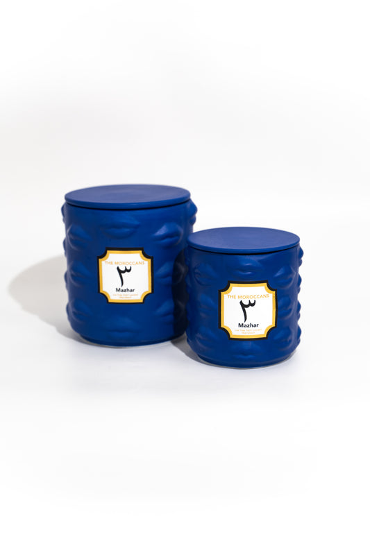 Scented Ceramic Candle – Lip Motif