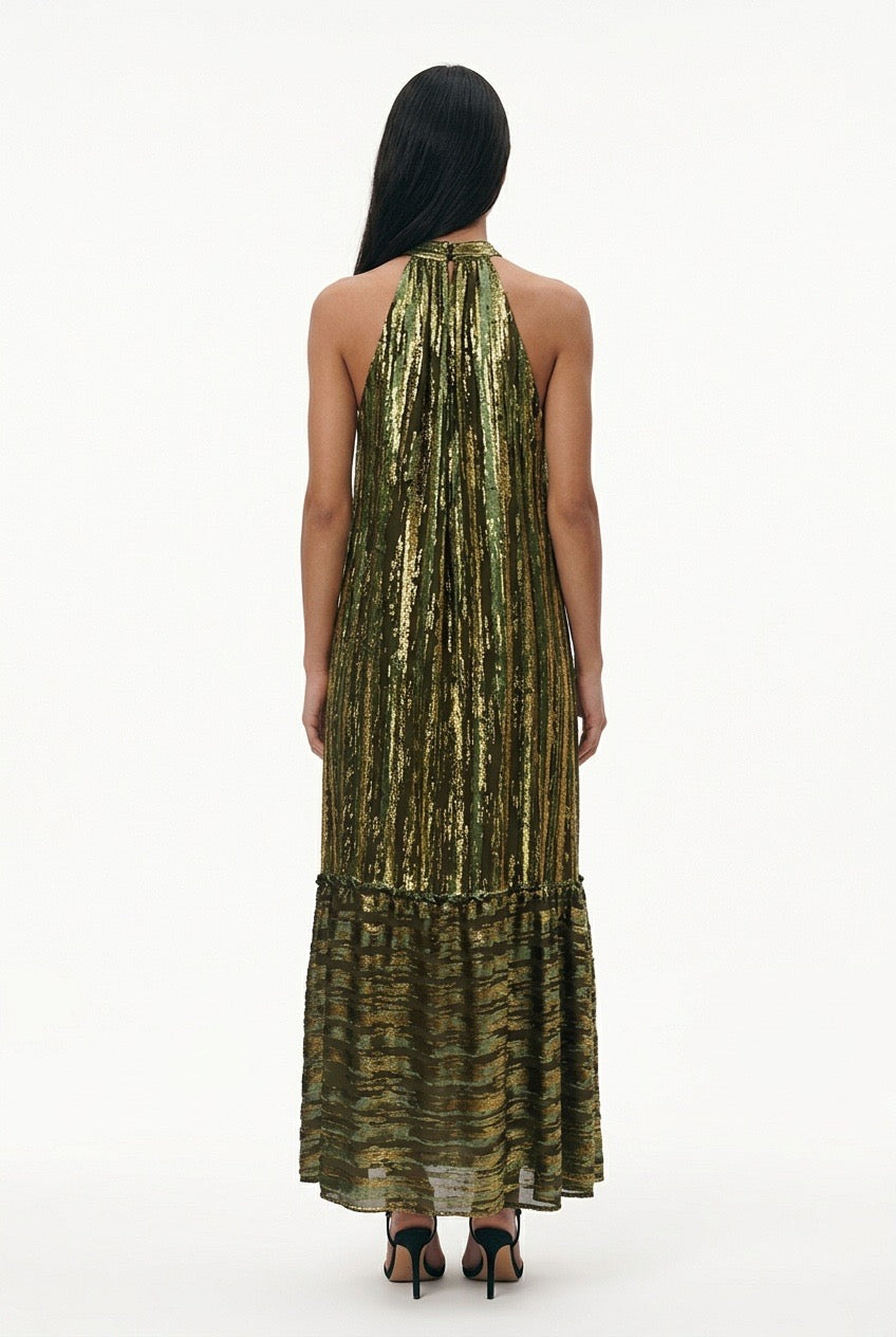 SANA DRESS | mousseline velvet