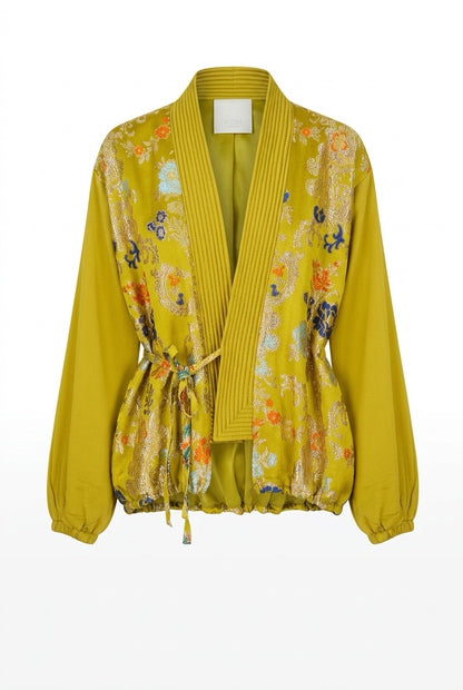 KIMONO BOMBER BROCARD