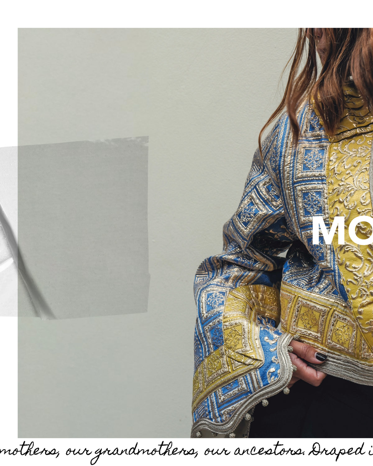 BROCARD SADRIA | blue & yellow