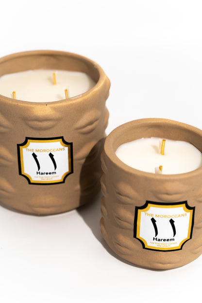 Scented Ceramic Candle – Lip Motif