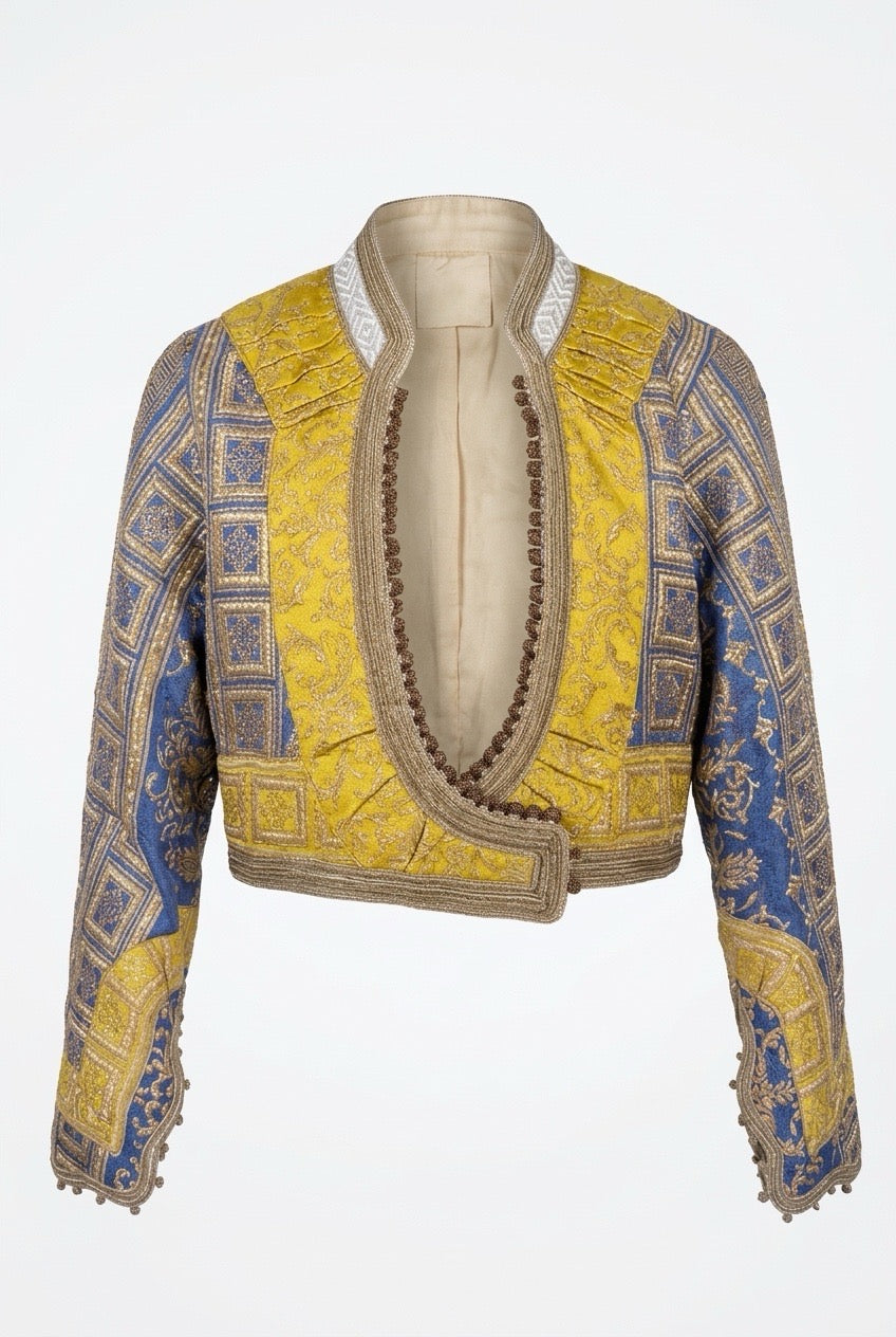 BROCARD SADRIA | blue & yellow