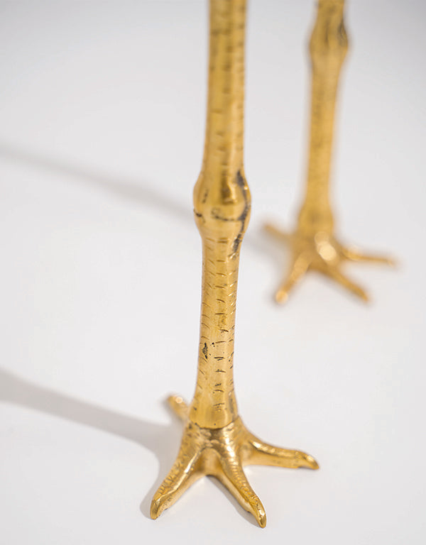 Bronze Eagle candle holder