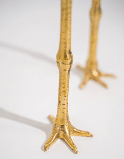 Bronze Eagle candle holder