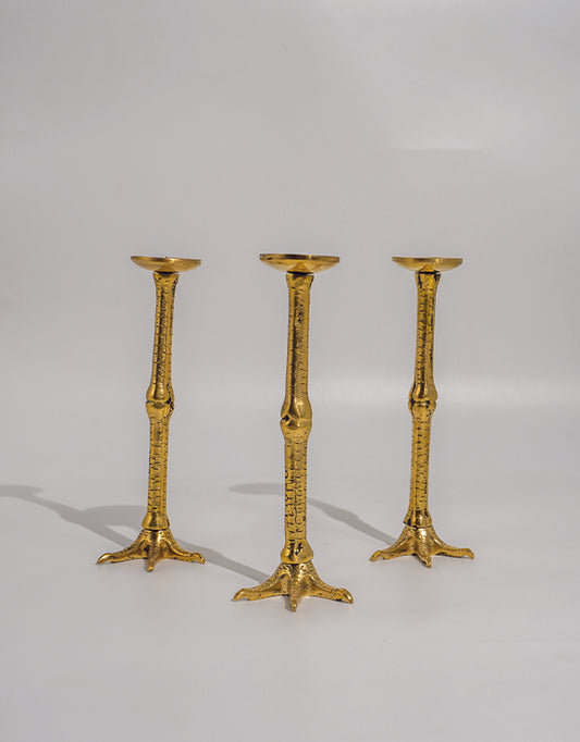 Bronze Eagle candle holder