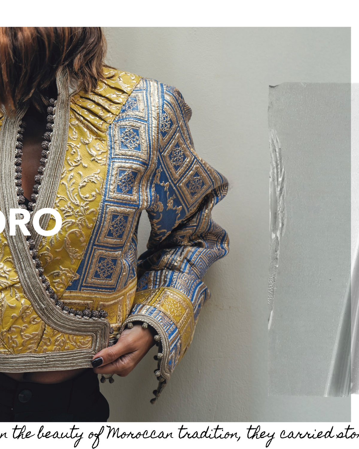 BROCARD SADRIA | blue & yellow