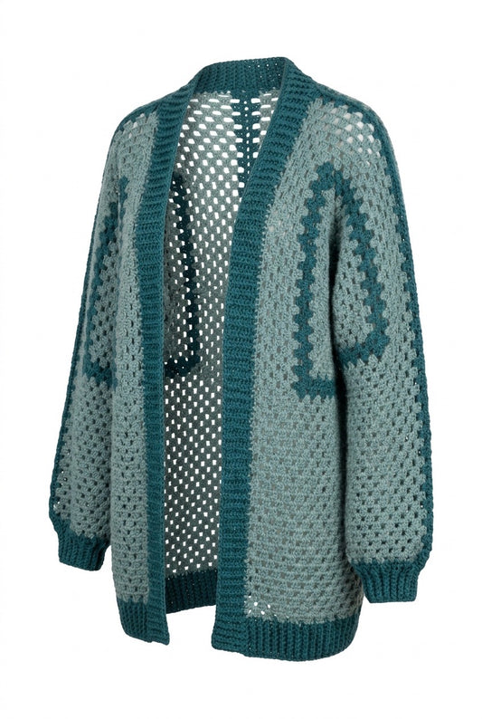 CROCHET CARDIGAN | eau