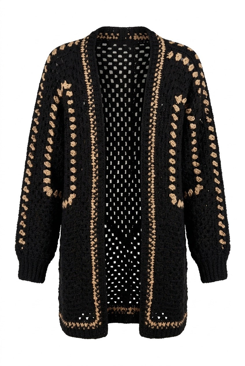 CROCHET CARDIGAN | raphia