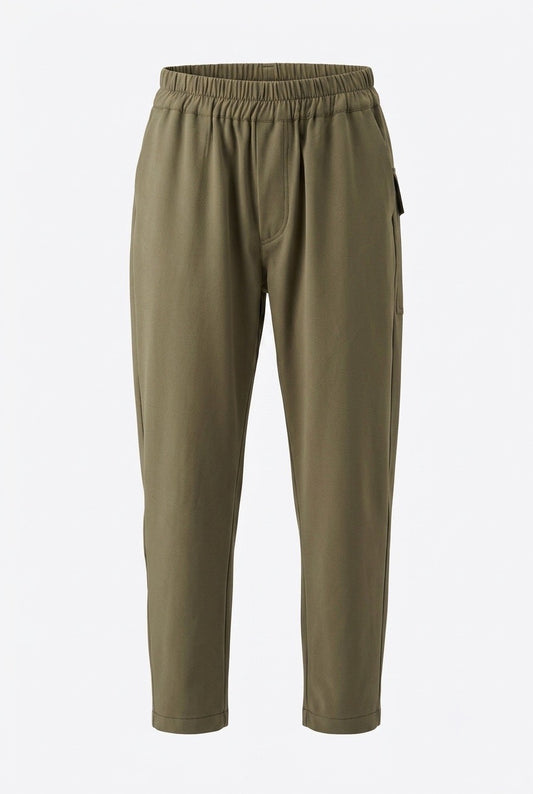 MORO CARGO PANT | khaki crepe