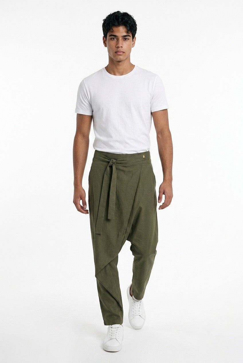 ZAGORA PANT | khaki denim