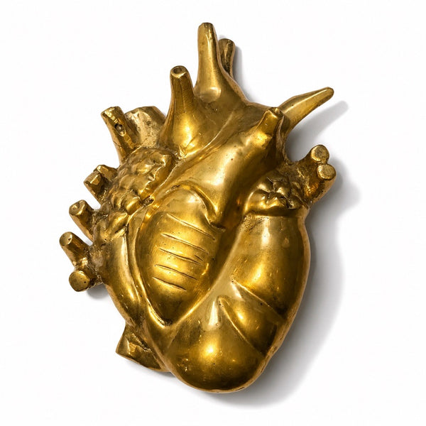 BRONZE HEART| vase