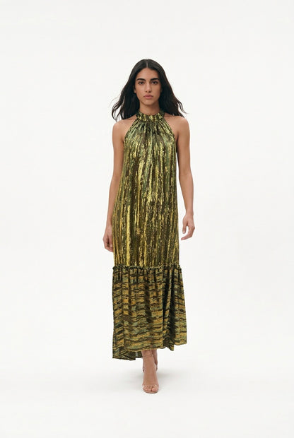 SANA DRESS | mousseline velvet