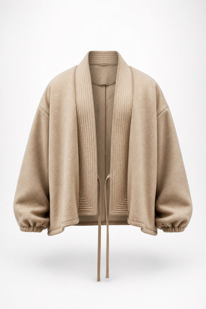 Wool Mlifa Kimono Bomber