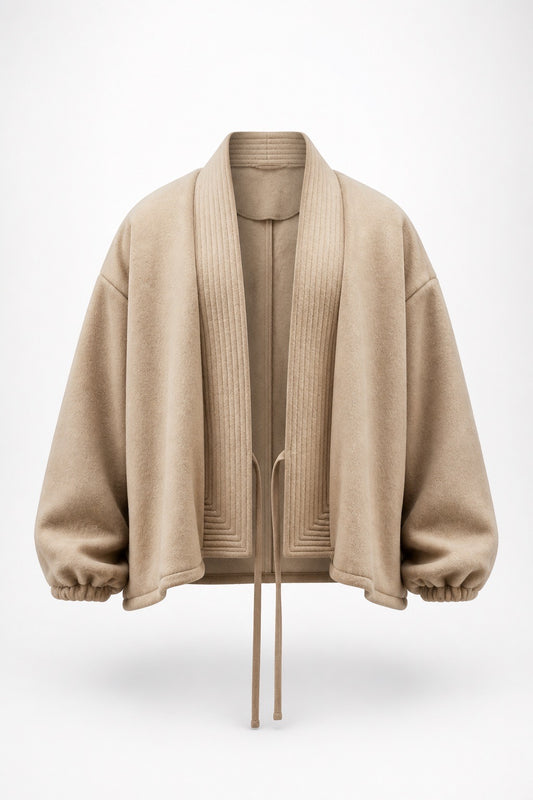 Wool Mlifa Kimono Bomber