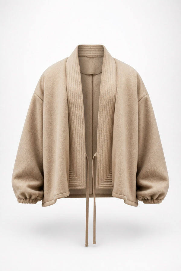 Wool Mlifa Kimono Bomber