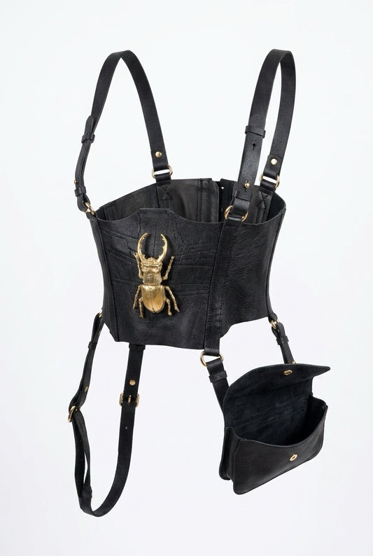 LEATHER BUSTIER