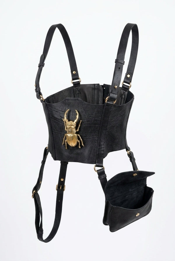LEATHER BUSTIER
