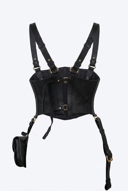 LEATHER BUSTIER