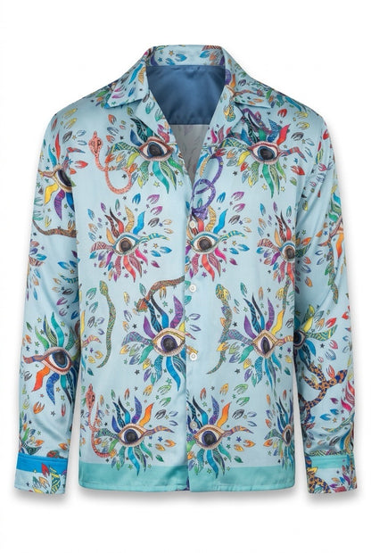 SILK PRINTED SHIRT EL AÏN