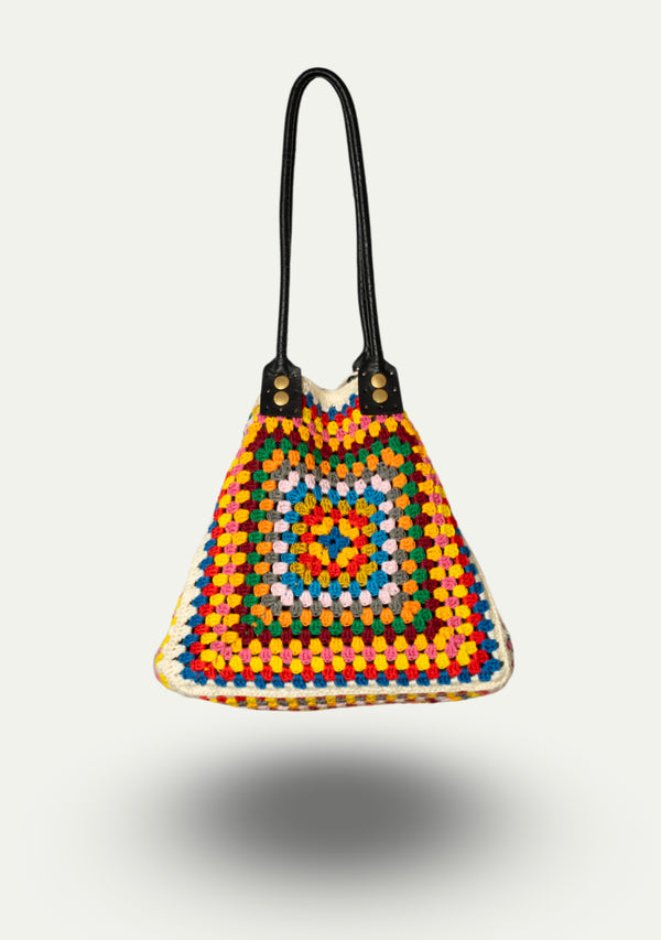 MULTICOLOR CROCHET BAG