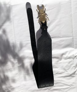 LEATHER  BEETLE BELT