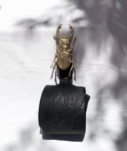 LEATHER  BEETLE BELT