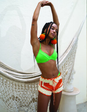MORO Crochet Mini Shorts