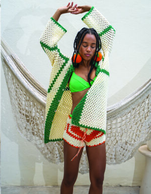 MORO Crochet Mini Shorts